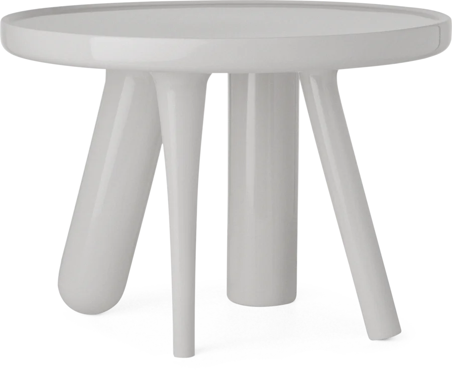 Elements 002 side table silk grey front view